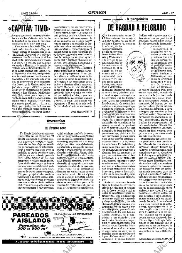 ABC MADRID 25-01-1999 página 17