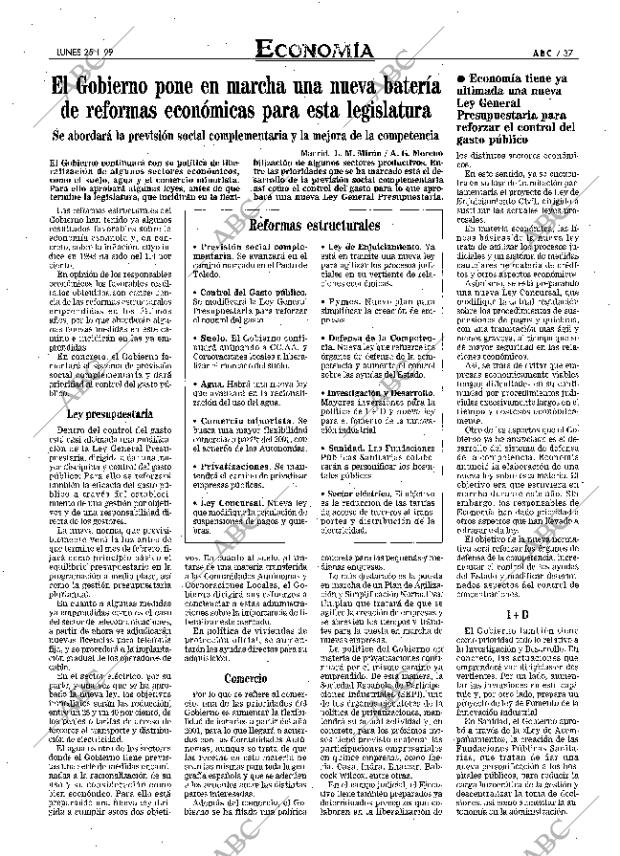 ABC MADRID 25-01-1999 página 37