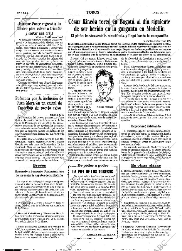 ABC MADRID 25-01-1999 página 62