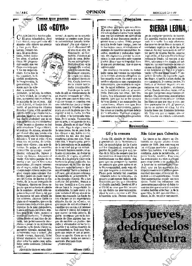 ABC MADRID 27-01-1999 página 16