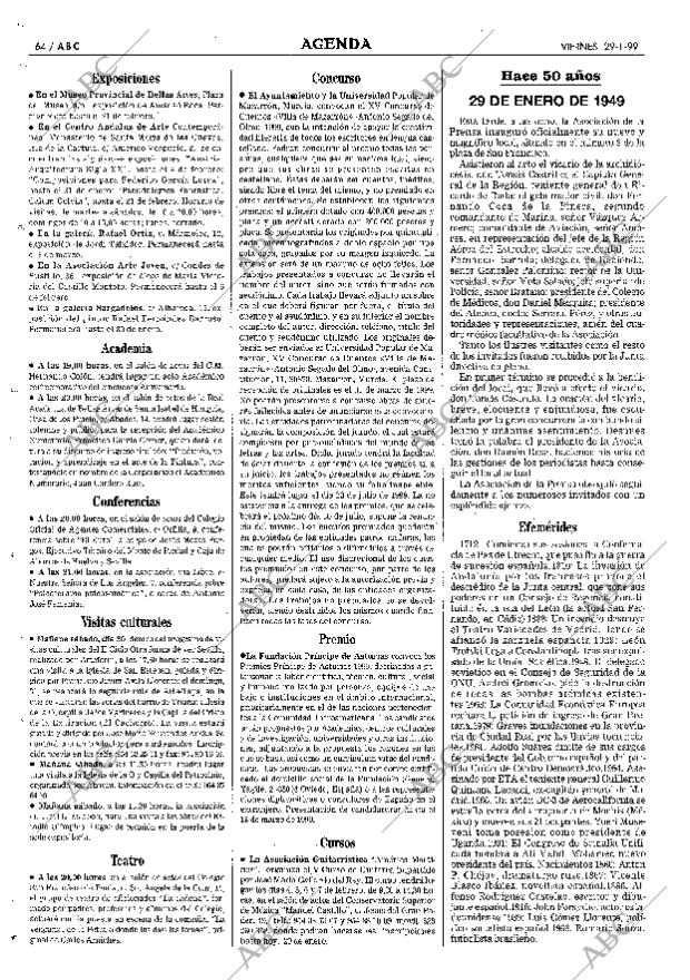 ABC SEVILLA 29-01-1999 página 64