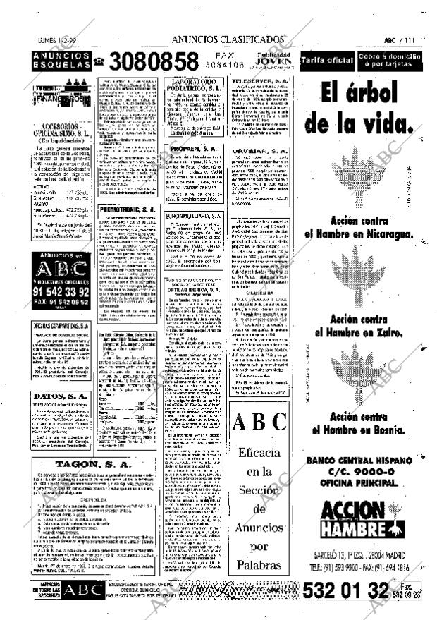 ABC MADRID 01-02-1999 página 111