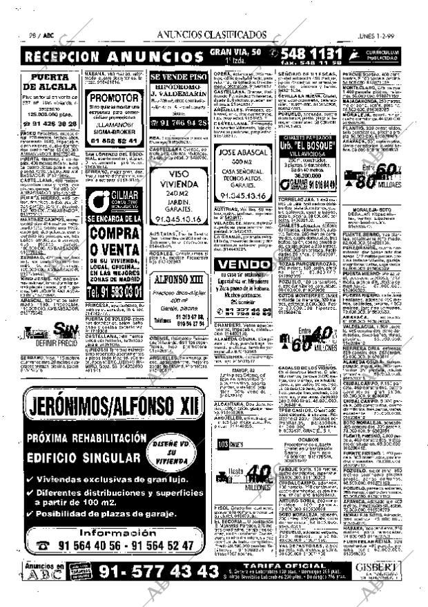 ABC MADRID 01-02-1999 página 98