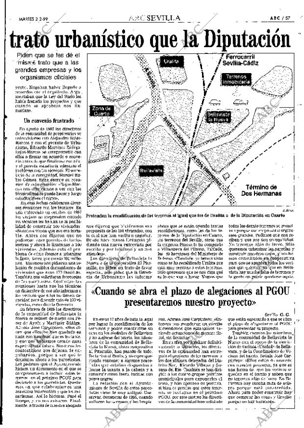 ABC SEVILLA 02-02-1999 página 57