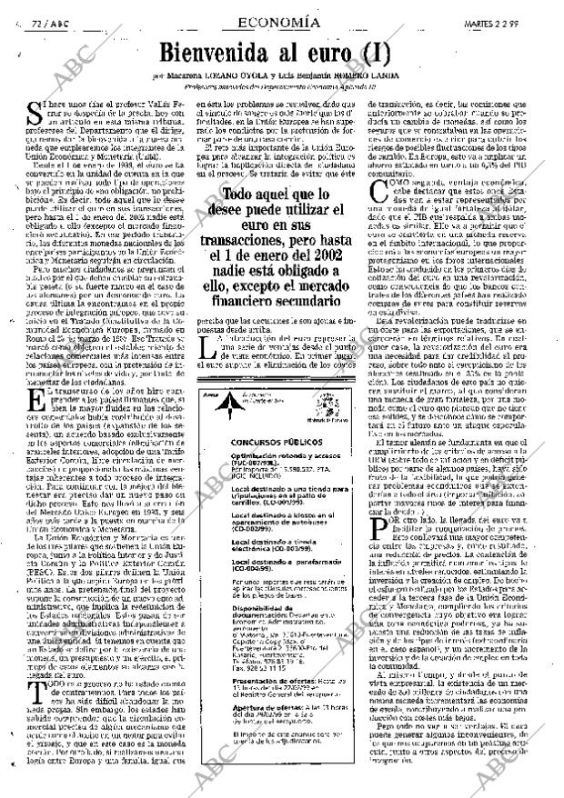 ABC SEVILLA 02-02-1999 página 72