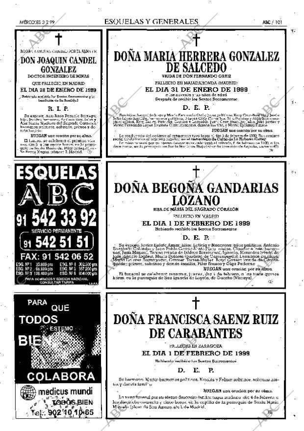ABC MADRID 03-02-1999 página 101