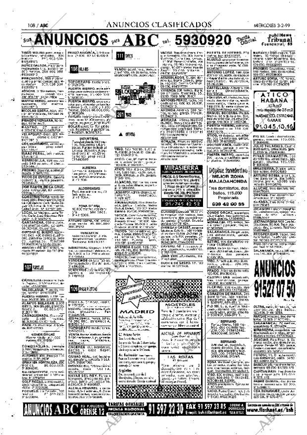 ABC MADRID 03-02-1999 página 108
