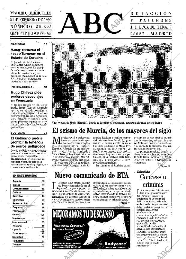 ABC MADRID 03-02-1999 página 11