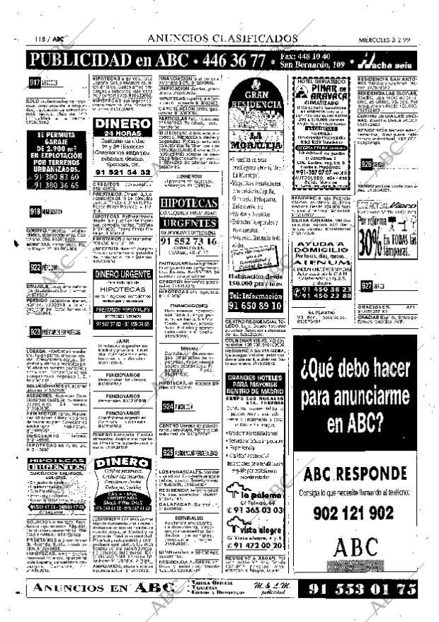 ABC MADRID 03-02-1999 página 118
