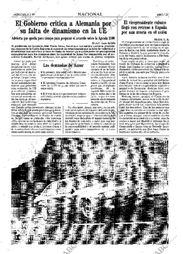 ABC MADRID 03-02-1999 página 23