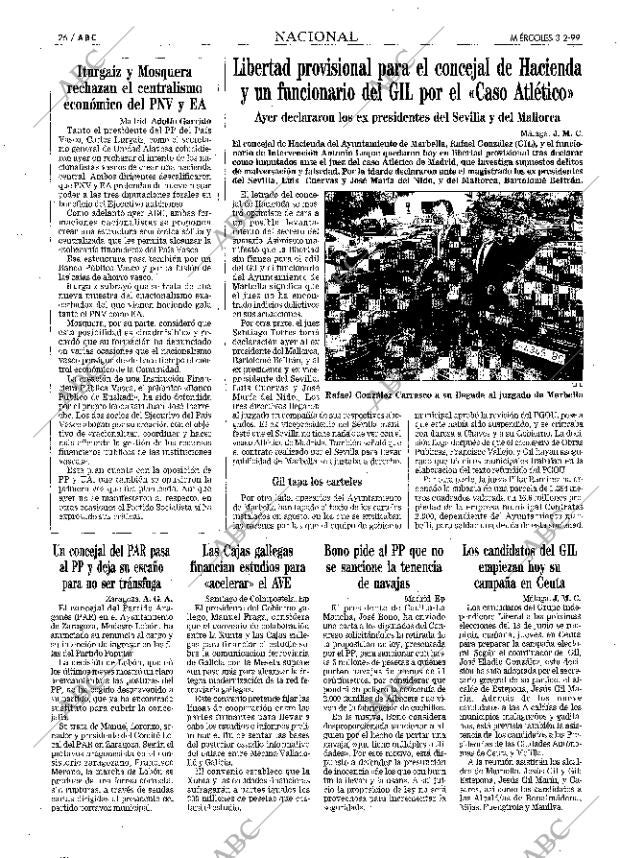 ABC MADRID 03-02-1999 página 26