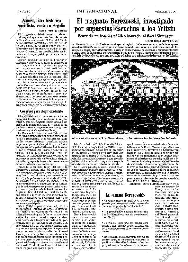 ABC MADRID 03-02-1999 página 34