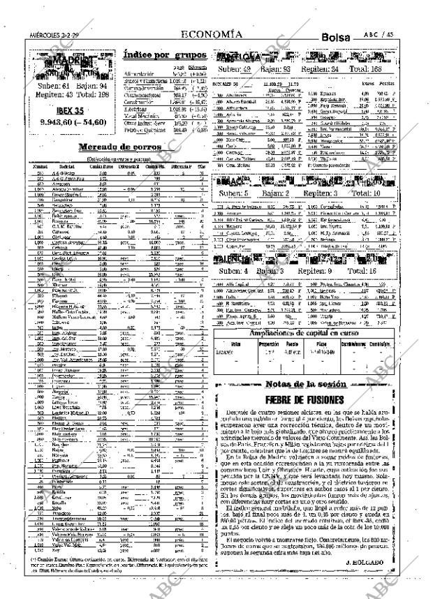 ABC MADRID 03-02-1999 página 45