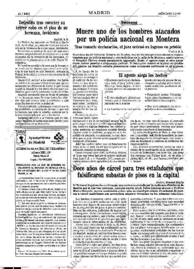 ABC MADRID 03-02-1999 página 62