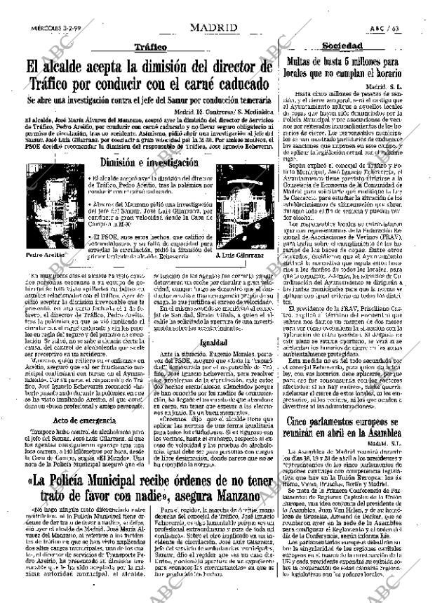 ABC MADRID 03-02-1999 página 63