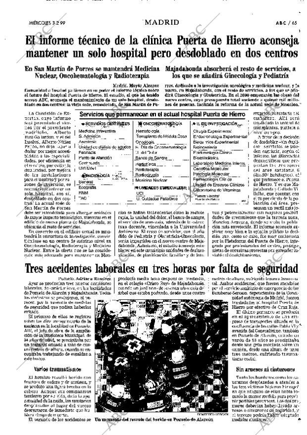 ABC MADRID 03-02-1999 página 65