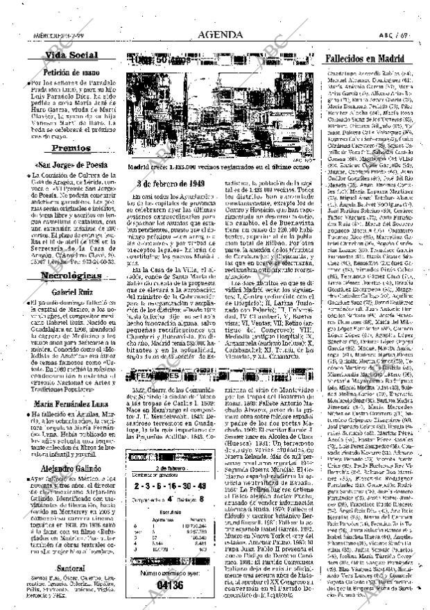 ABC MADRID 03-02-1999 página 69