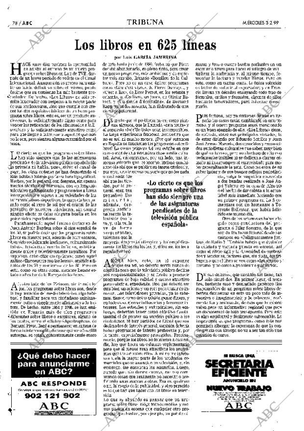 ABC MADRID 03-02-1999 página 78