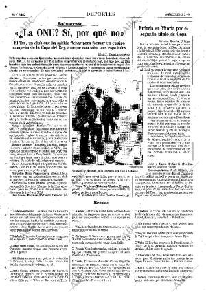 ABC MADRID 03-02-1999 página 86