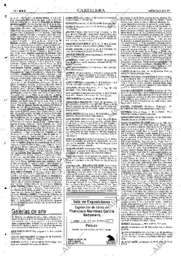 ABC MADRID 03-02-1999 página 92