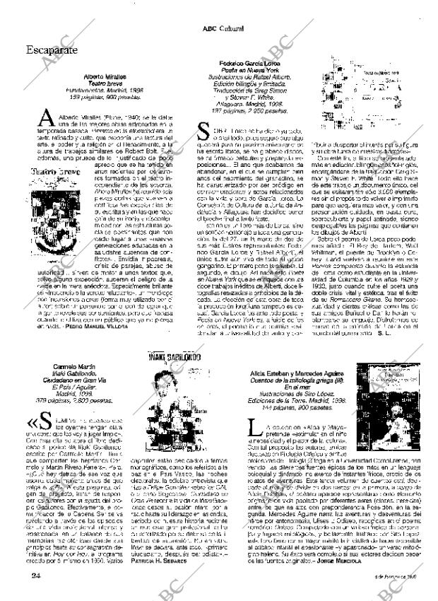 CULTURAL MADRID 04-02-1999 página 24