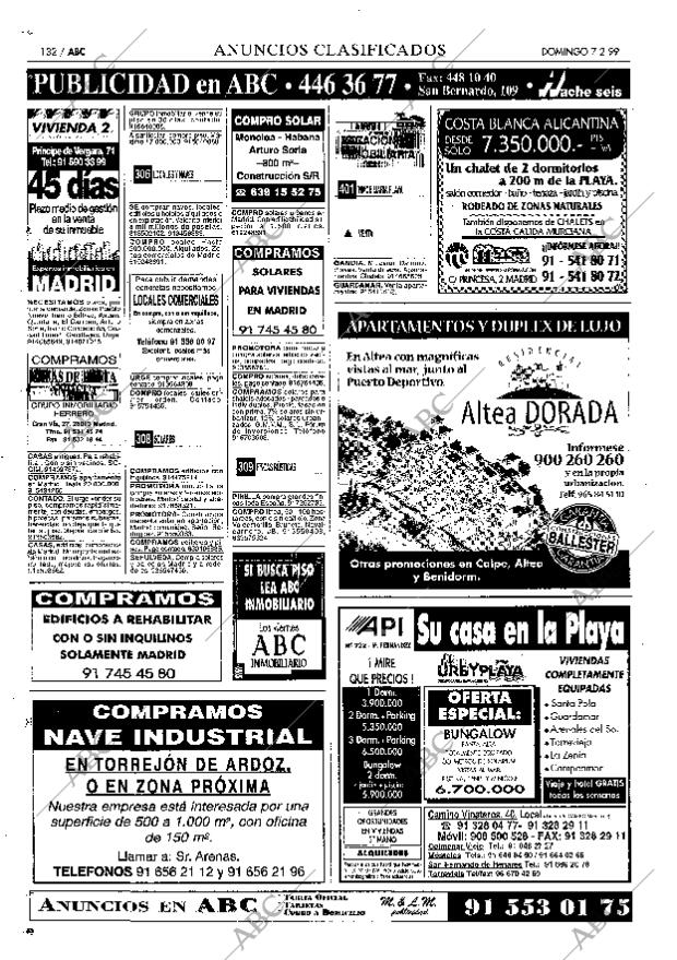 ABC MADRID 07-02-1999 página 132