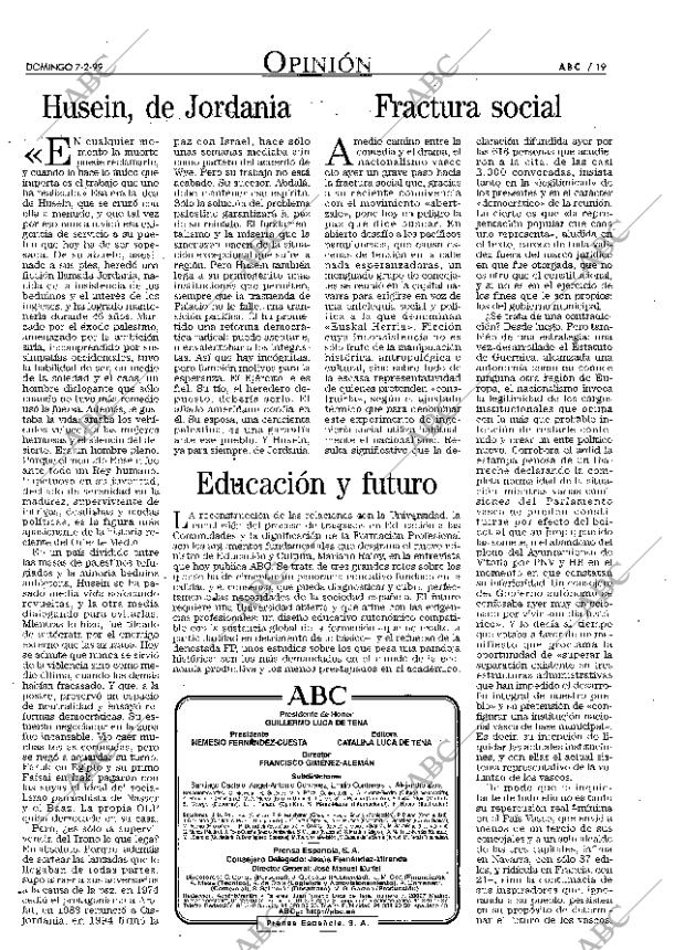 ABC MADRID 07-02-1999 página 19