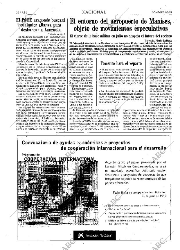 ABC MADRID 07-02-1999 página 32