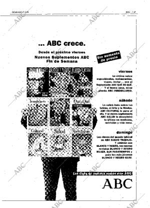 ABC MADRID 07-02-1999 página 45