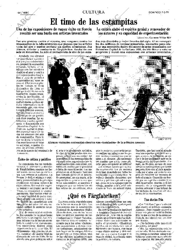 ABC MADRID 07-02-1999 página 64
