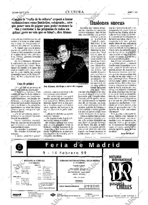 ABC MADRID 07-02-1999 página 65
