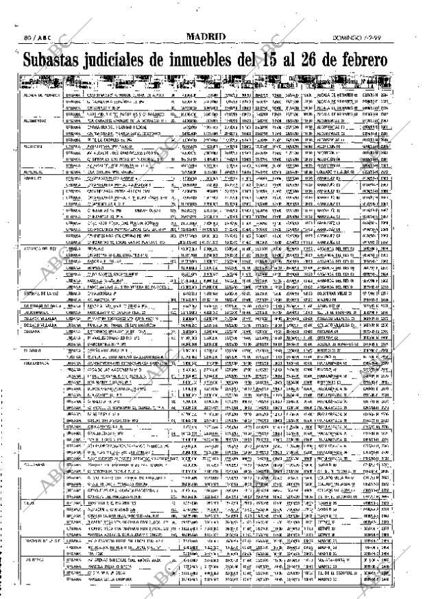 ABC MADRID 07-02-1999 página 80
