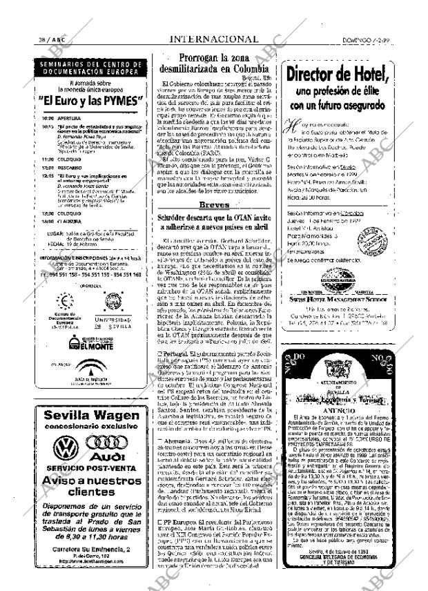 ABC SEVILLA 07-02-1999 página 38