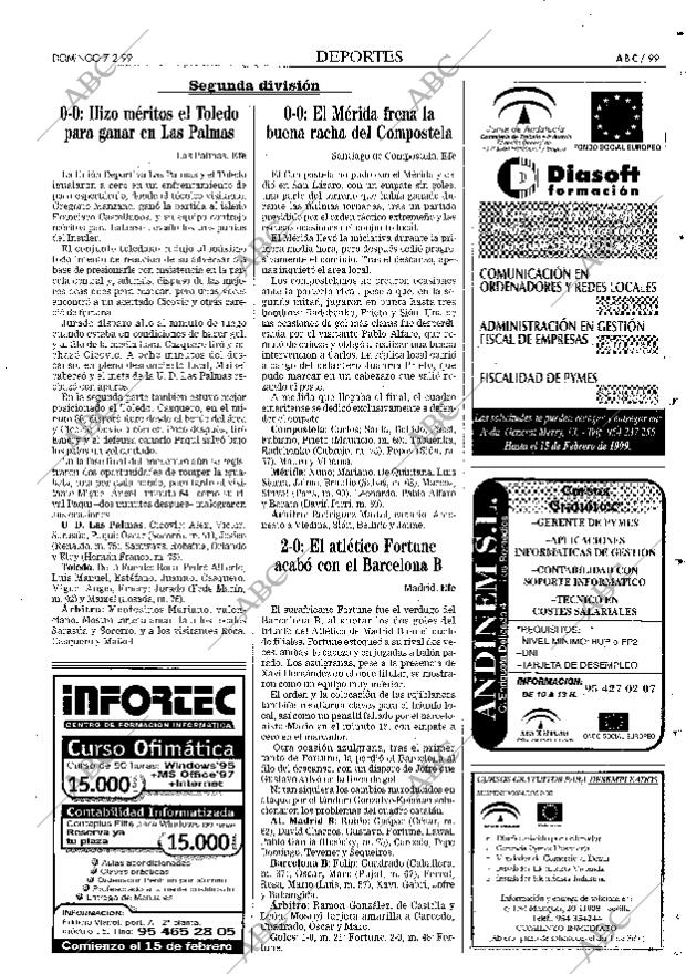 ABC SEVILLA 07-02-1999 página 99