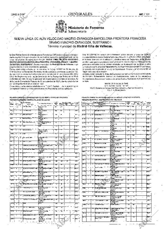 ABC MADRID 08-02-1999 página 101