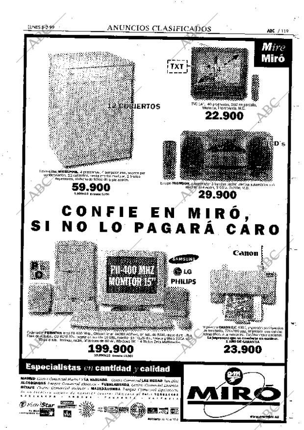 ABC MADRID 08-02-1999 página 119