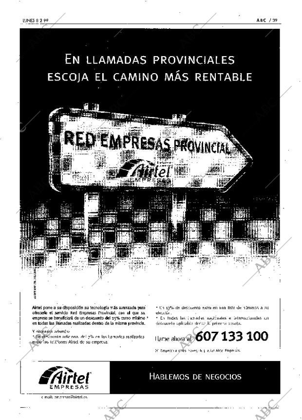 ABC MADRID 08-02-1999 página 39