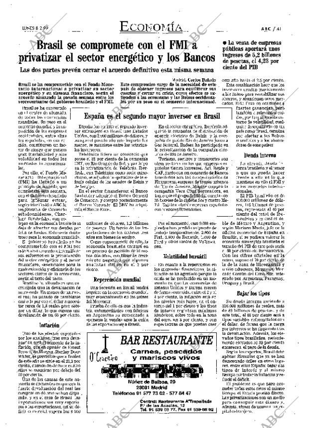 ABC MADRID 08-02-1999 página 41