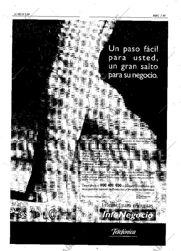 ABC MADRID 08-02-1999 página 45