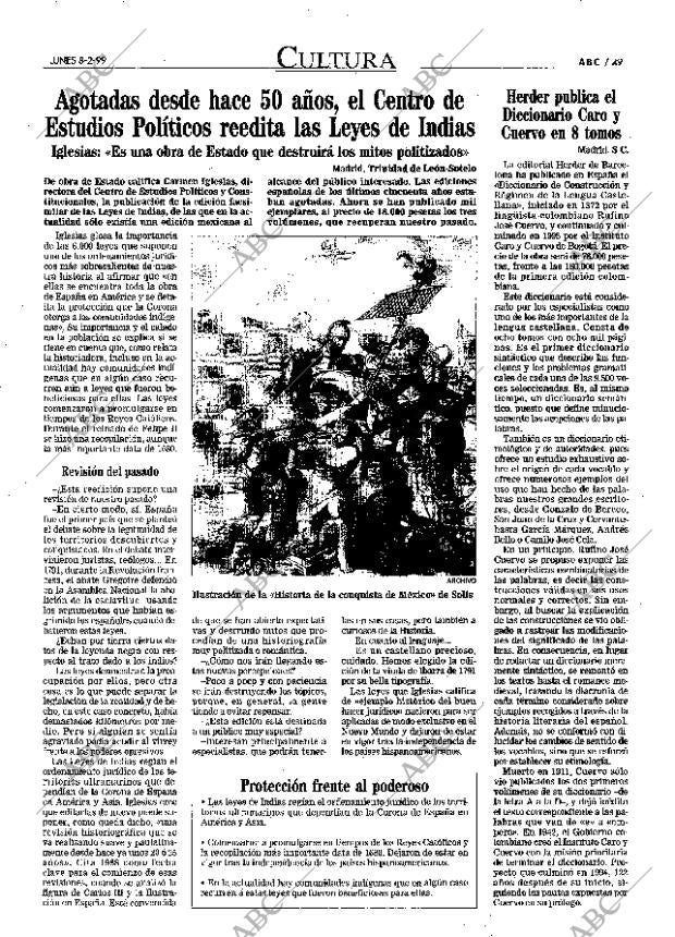 ABC MADRID 08-02-1999 página 49