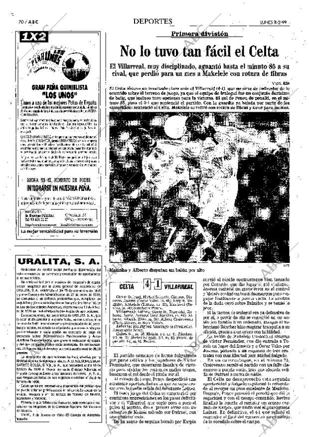 ABC MADRID 08-02-1999 página 70