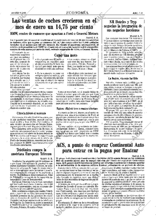 ABC MADRID 09-02-1999 página 41