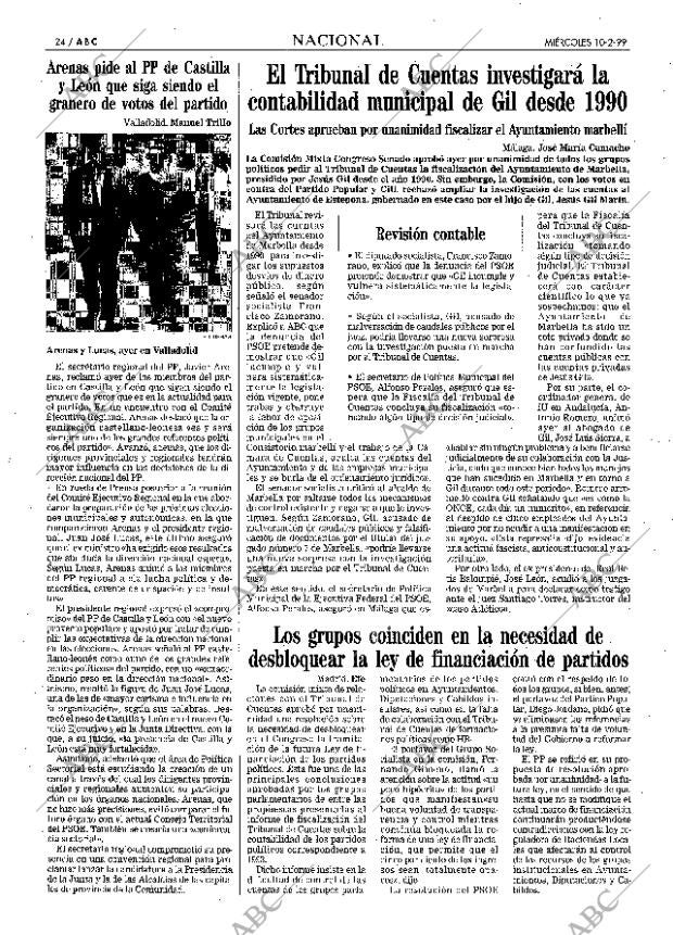 ABC MADRID 10-02-1999 página 24