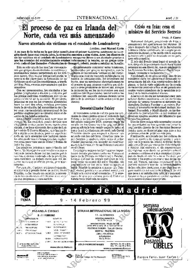 ABC MADRID 10-02-1999 página 31