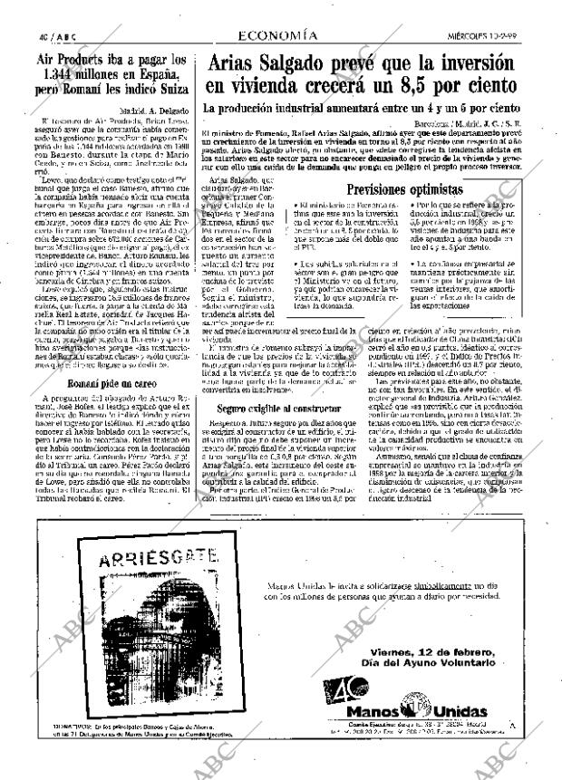 ABC MADRID 10-02-1999 página 40