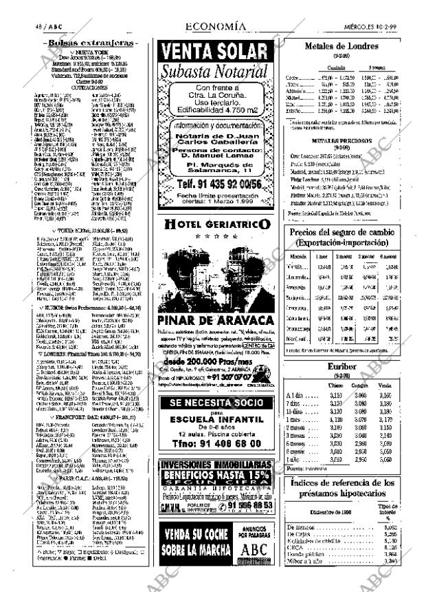 ABC MADRID 10-02-1999 página 48