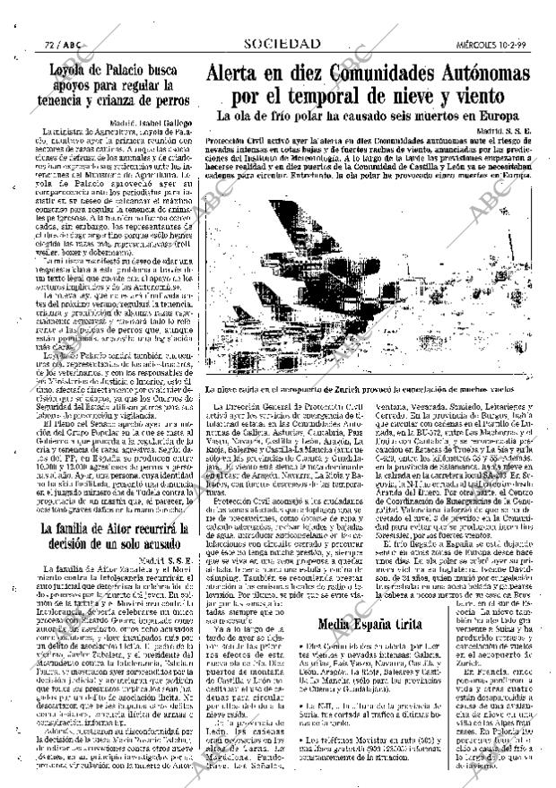 ABC MADRID 10-02-1999 página 72
