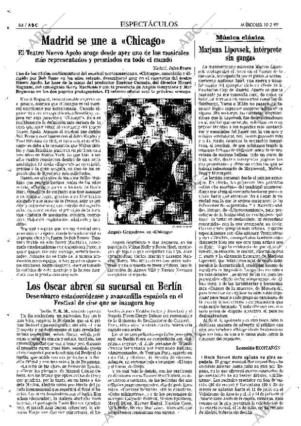 ABC MADRID 10-02-1999 página 84