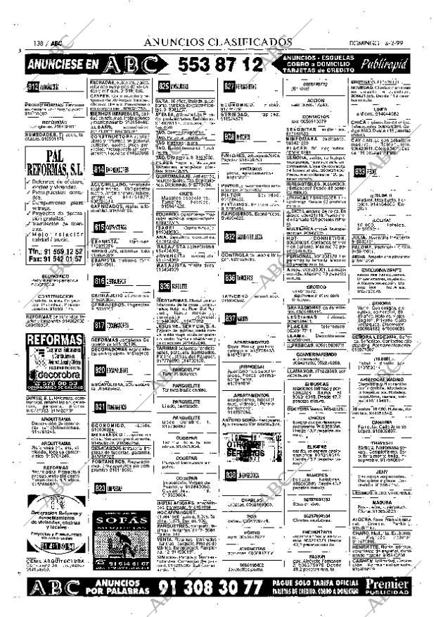 ABC MADRID 14-02-1999 página 138