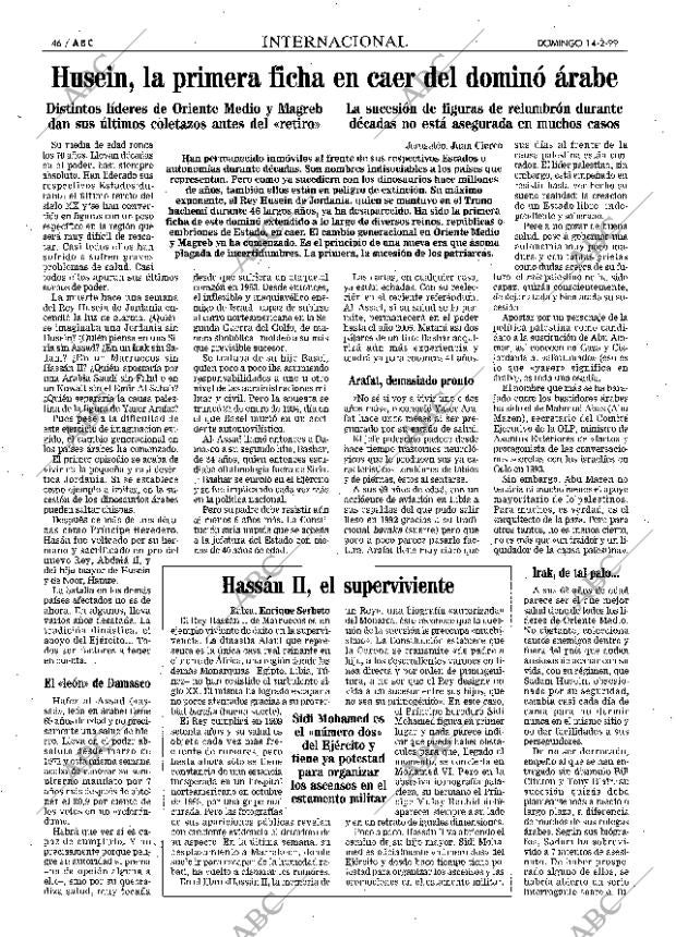 ABC MADRID 14-02-1999 página 46
